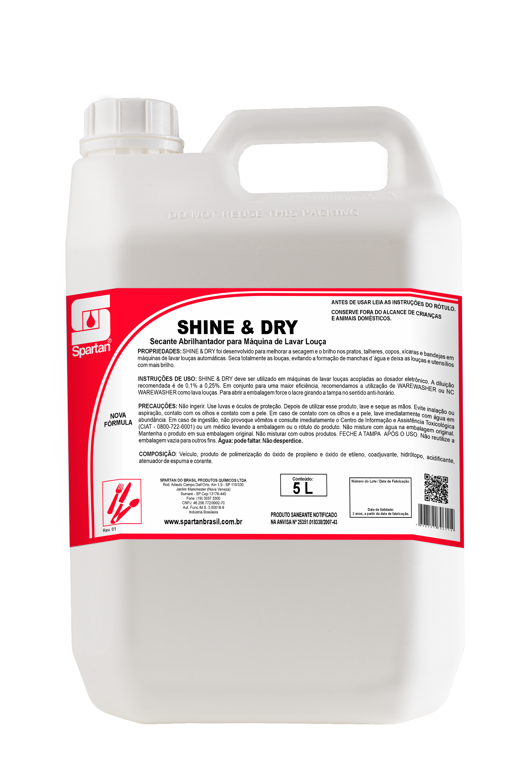 SHINE & DRY - 5L